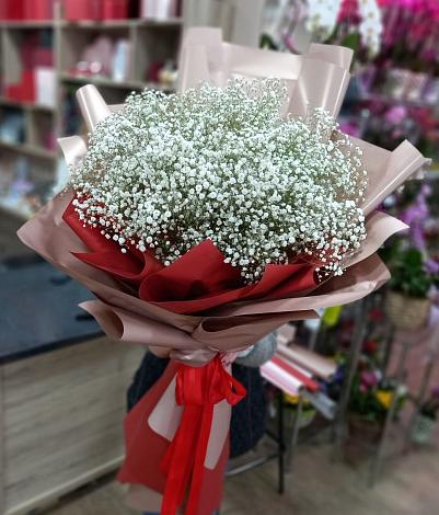 Букет цветов из: Гипсофила в Преображенское