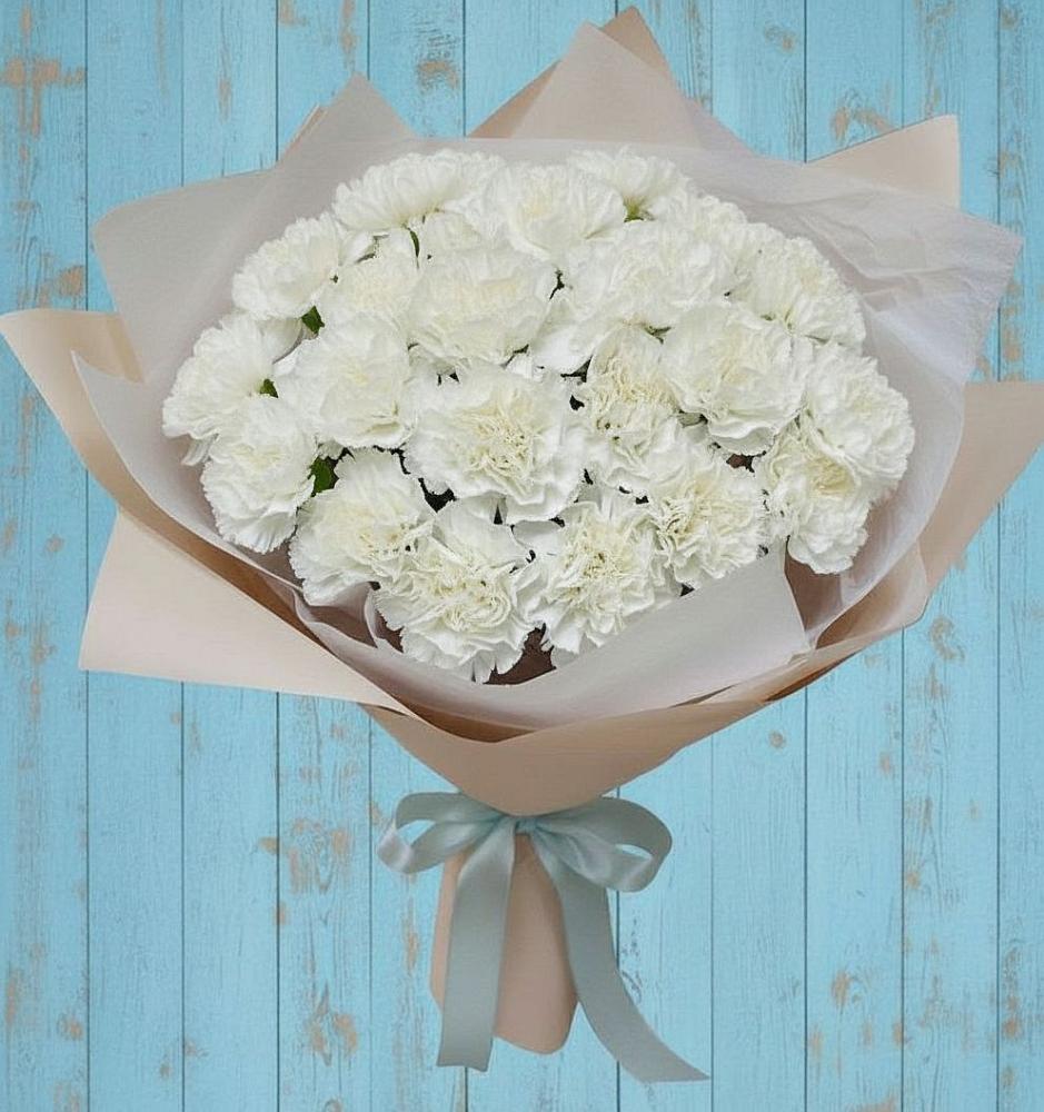 Букет цветов из: Гвоздики в Преображенское