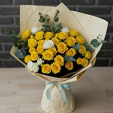 Букет цветов из:  Розы в Преображенское