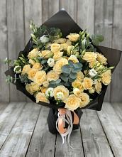 Букет цветов из:  Розы и Лизиантусы #REPLACE_PRED# Преображенское