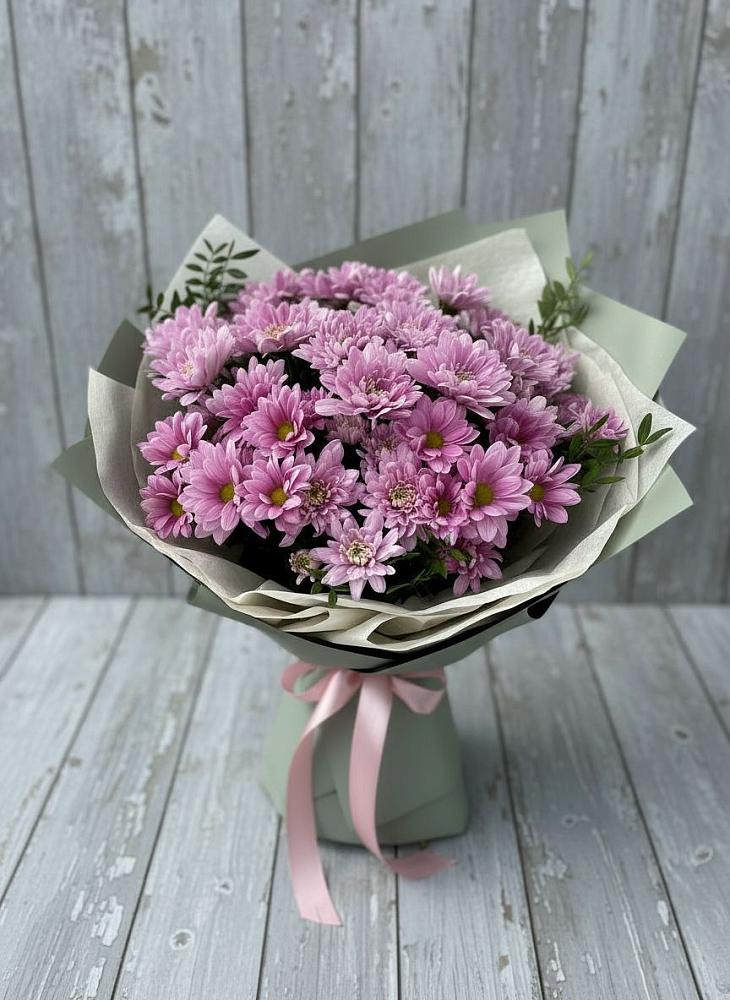 Букет цветов из: Хризантемы в Преображенское