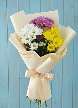 Букет цветов из:  Хризантемы в Преображенское