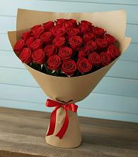 Букет Красные розы Милано в Преображенское