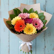 Букет цветов из:  Герберы #REPLACE_PRED# Преображенское