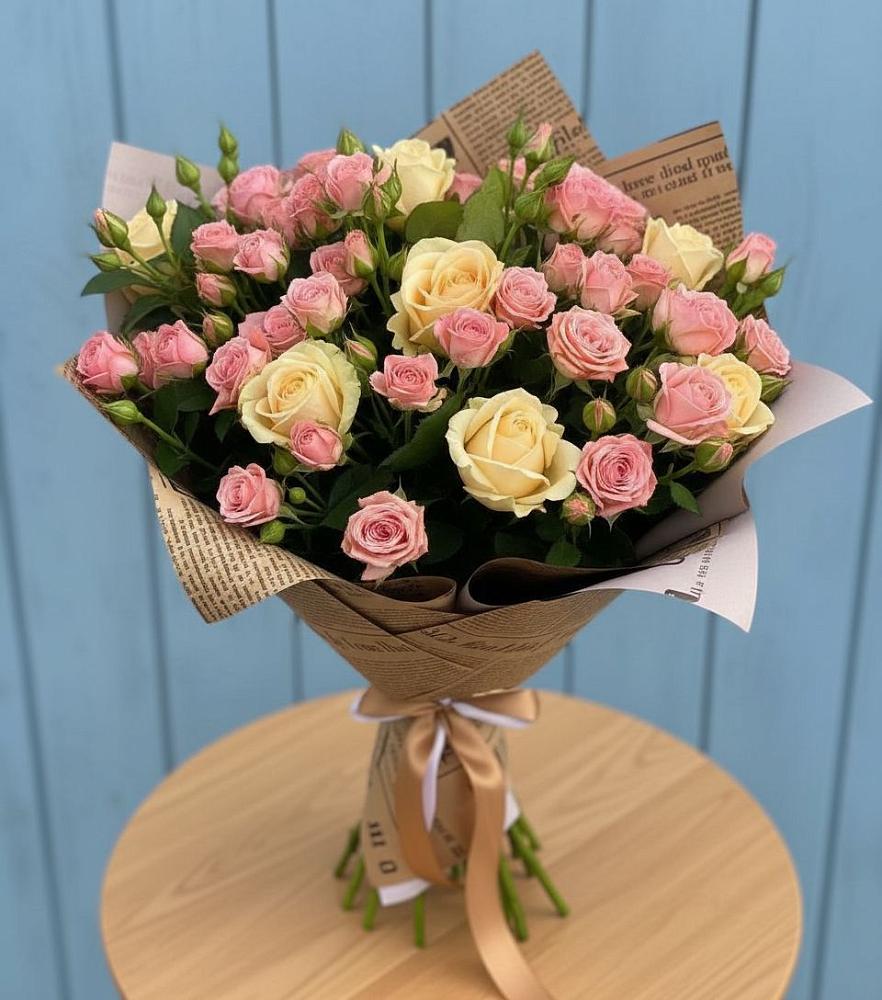 Букет цветов из: Розы в Преображенское