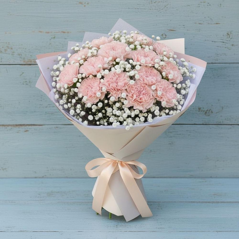 Букет цветов из: Гвоздики в Преображенское