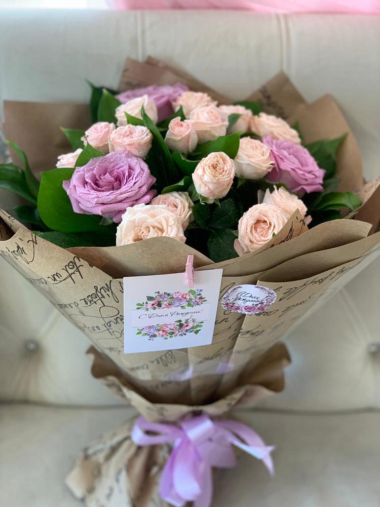 Букет цветов из: Розы в Преображенское