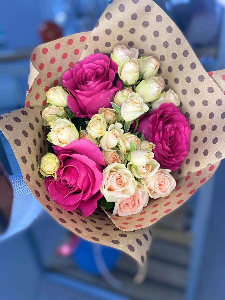 Букет цветов из: Розы в Преображенское