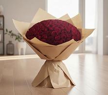 Букет 101 Красная роза в Преображенское