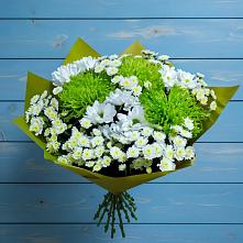 Букет цветов из:  Хризантемы в Преображенское