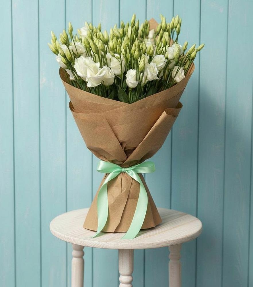 Букет цветов из: Лизиантусы в Преображенское