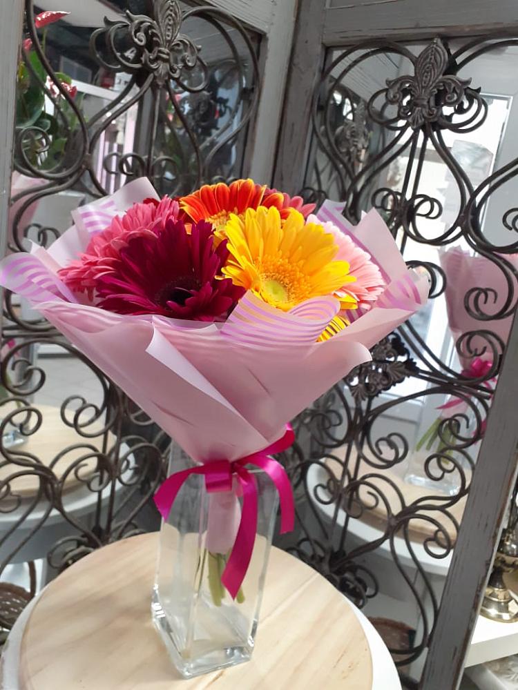 Букет цветов из: Герберы в Преображенское