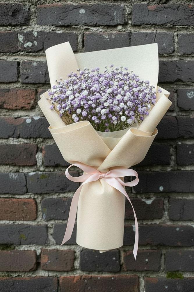 Букет цветов из: Гипсофила в Преображенское