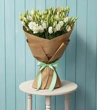 Букет цветов из:  Лизиантусы в Преображенское