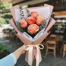 Букет цветов из:  Розы в Преображенское