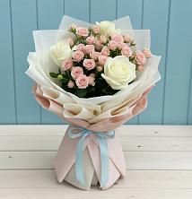 Букет цветов из:  Розы в Преображенское