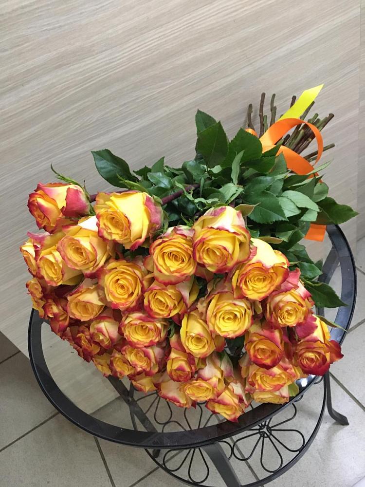 Букет Желтые розы в Преображенское