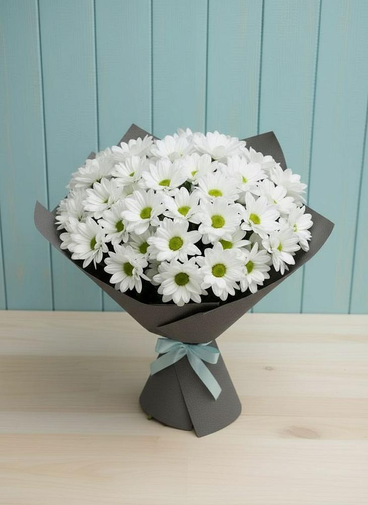 Букет цветов из: Хризантемы в Преображенское