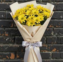 Букет цветов из:  Хризантемы #REPLACE_PRED# Преображенское