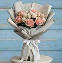 Букет цветов из:  Розы в Преображенское