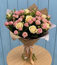 Букет цветов из:  Розы в Преображенское