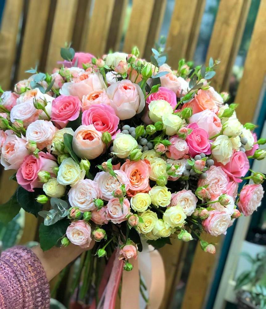 Букет цветов из: Розы в Преображенское