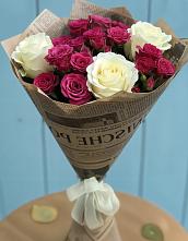 Букет цветов из:  Розы в Преображенское