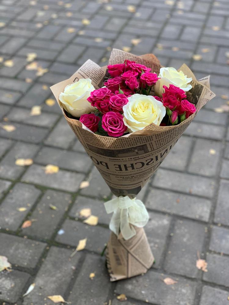 Букет цветов из: Розы в Преображенское