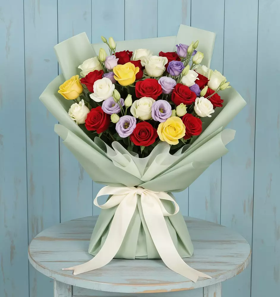 Букет цветов из: Розы в Преображенское