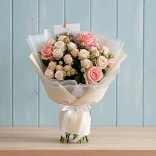 Букет цветов из:  Розы в Преображенское