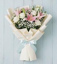 Букет цветов из:  Лилии в Преображенское