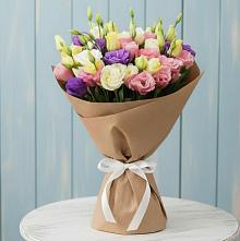 Букет цветов из:  Лизиантусы в Преображенское