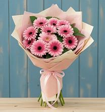 Букет цветов из:  Герберы в Преображенское