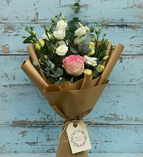 Букет цветов из:  Розы и Лизиантусы #REPLACE_PRED# Преображенское